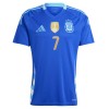 Maillot de Supporter Argentine De Paul 7 Extérieur 2024 Pour Homme